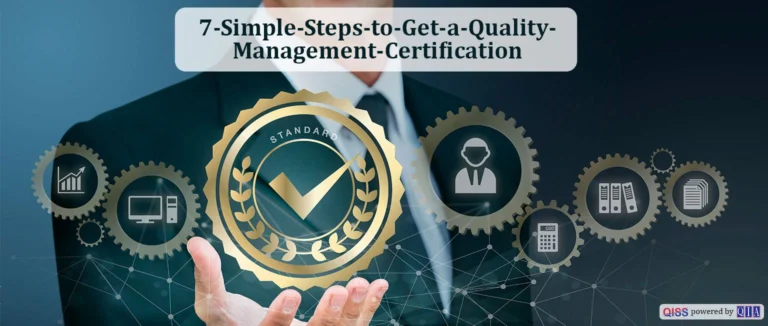 7 Simple Steps to Get a Quality Management Certification