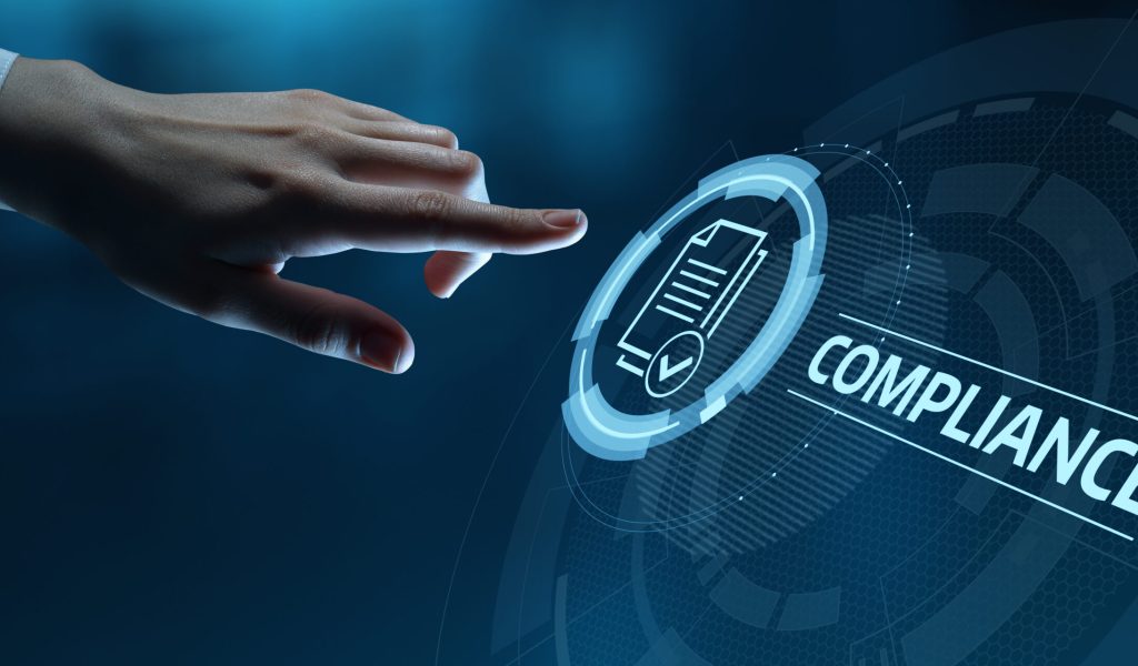 Compliance Rules Law Regulation Policy Business Technology concept Compliance